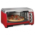 Hamilton Beach Red Ensemble 6-slice Toaster Oven w/ Broiler