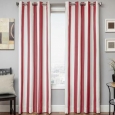 Softline Sunbrella Cabana Stripe Indoor/Outdoor Curtain Panel