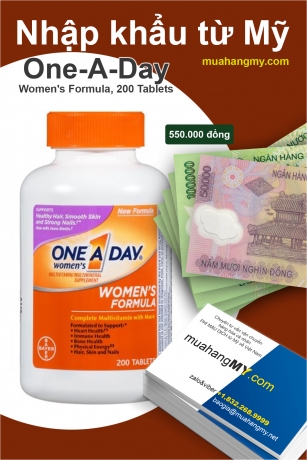 One-A-Day Women's Formula, 200 Tablets