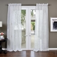 Lambrequin Nura Semi Sheer Curtain Panel