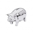 Reed and Barton Silvertone Metal Classic Piggy Bank