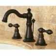 American Patriot Oil Rubbed Bronze Widespread Bathroom Faucet