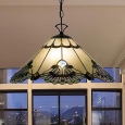 Tiffany-style Warehouse of Tiffany Courtesan Hanging Lamp