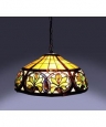 Tiffany-style Sunrise Hanging Lamp