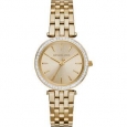 Michael Kors Women's MK3365 'Darci' Crystal-set Goldtone Stainless Steel Watch