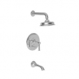 Vander Tub and Shower Trim Package with Single Function Shower Head