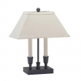 House of Troy CH880-OB Two Light Up Lighting Table Lamp from the Coach Collectio