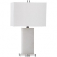 Safavieh Lighting 24-inch Martin Marble Table Lamp