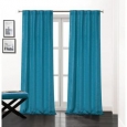 Soho Rod Pocket Window Curtain Panels with Thermal Lining, Set of 2, 84