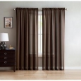 VCNY Home Stefan Satin Stripe Sheer Curtain Panel