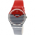 Swatch Maglietta SUOW140 Red Silicone Swiss Quartz Fashion Watch