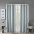 SunSmart Arlie Printed Heathered Blackout Curtain Panel