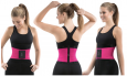 Sbelt Waist Trainer Workout Weight Belt Body Trimmer Shapper Corset Pink L / Xl