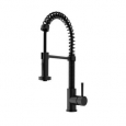 VIGO Edison Matte Black Pull-Down Spray Kitchen Faucet