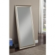 Sandberg Furniture Champagne Silver Finish Full Length Leaner Mirror