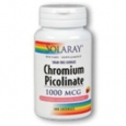 Solaray Chromium Picolinate Raspberry Lemonade 1000 mcg - 100 Lozenges