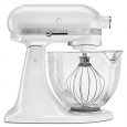 KitchenAid KSM155GBFP Frosted Pearl 5-quart Artisan Tilt-head Stand Mixer