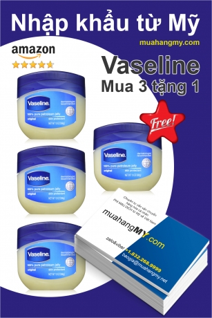 Vaseline - Mua 3 tặng 1