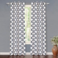 DriftAway Geo Trellis Room Darkening Window Curtains (Set of 2)