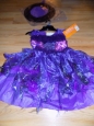 Hyde And Eek Boutique Girls' Amethyst Witch Costume - Purple - Size:l