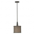 Design Craft Stewart Blackened Oil Rubbed Bronze 1-light Mini Pendant