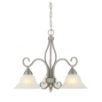 Savoy House Polar Pewter-finished Metal 3-light Chandelier