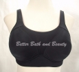 Women's Champion Black High Support Ventilation Duo Dry Sports Bra 34dd