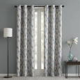 Madison Park Essentials Arlo Textured Grommet Top Curtain Panel Pair (As Is Item)