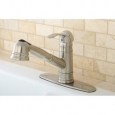 Eden Satin Nickel Pullout Kitchen Faucet