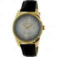 Invicta Men's Vintage 11739 Gold Leather Japanese Quartz Fashion Watch
