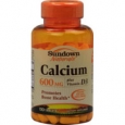Sundown Naturals Calcium plus Vitamin D3 600 mg - 120 Tablets