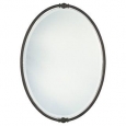 Oil Rubbed Bronze Boulevard Oval Mirror