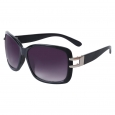 Merona Plastic Rectangle Sunglasses with Open Hinge - Black