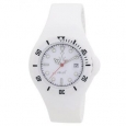 Toy Watch Unisex JY01WH 'Jelly' White Silicone Watch