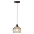 Rustic Iron 1-light Mini Pendant