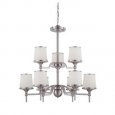 Savoy House Hagen Satin Nickel 9-light Chandelier