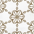 30ct Gold Printed Beverage Napkin - Spritz