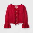 Toddler Girls' Cardigan - Genuine Kids from OshKosh Rendezvous Red 4T, Brown