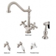 Heritage Satin Nickel Kitchen Faucet (As Is Item)