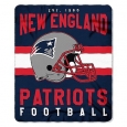 Style Football England Patriots Fleece Blanket Soft Throw 50" X 60"