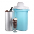 Nostalgia ICMP600BLUE 6-Quart Electric Ice Cream Maker