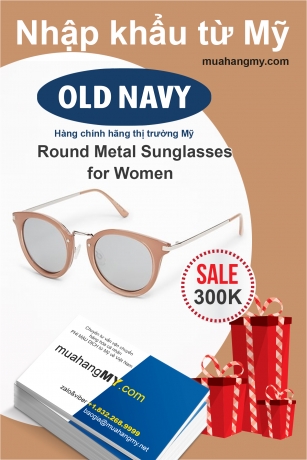  Round Metal Sunglasses for Women 