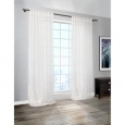 Lite Out Karma Linen Look Sheer Drapery Panels (Pair) - 52 x 96