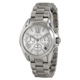 Michael Kors Women's MK6174 'Mini Bradshaw' Chronograph Stainless Steel Watch