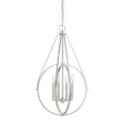 Capital Lighting Signature Collection 4-light Polished Nickel Pendant