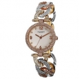 Akribos XXIV Women's Crystal-Accented Swiss Quartz Bracelet Watch