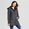 Women's Wool Duffle Coat - A Day Heather Gray M