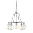 Savoy House Allman Polished Chrome 5-light Chandelier