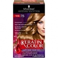 Schwarzkopf Keratin Hair Color, Caramel Blonde 7.5, 2.03 Ounce