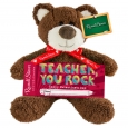 Russel Stover Teachers Valentines Bear and Milk Chocolate Bar 2oz